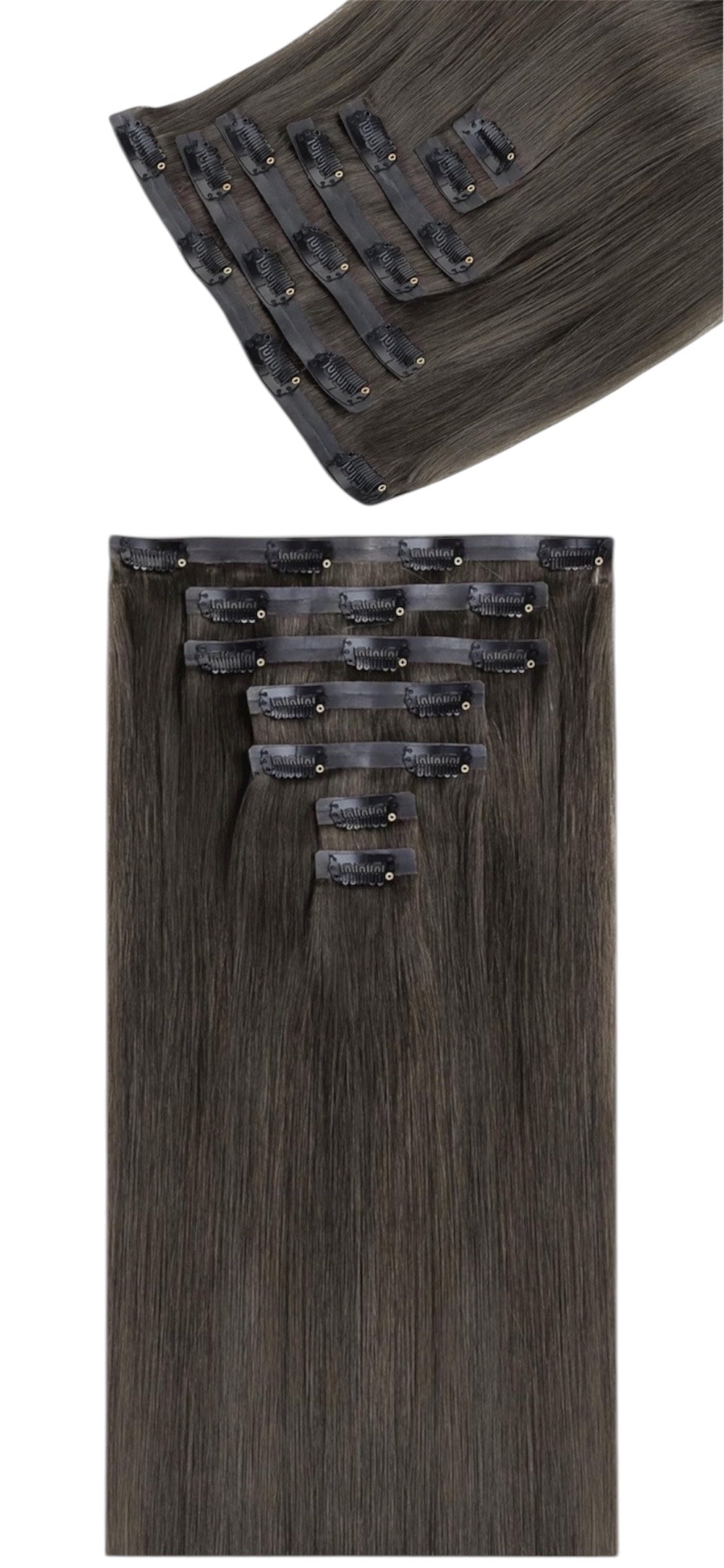 Mocha Brown Hair Extensions